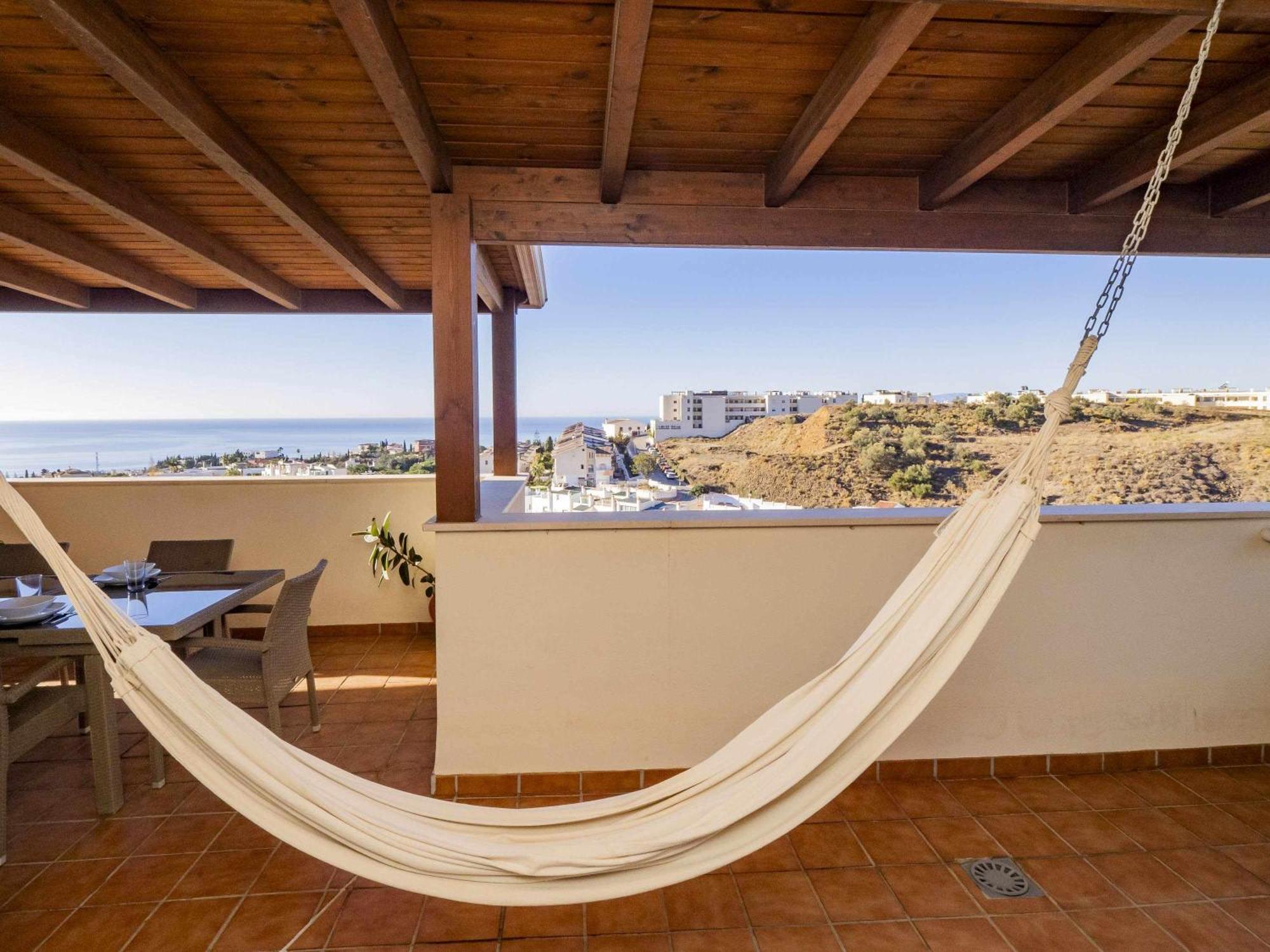 Apartamento Atico Con Vistas Al Mar Piscina Y Parking Málaga Exterior foto